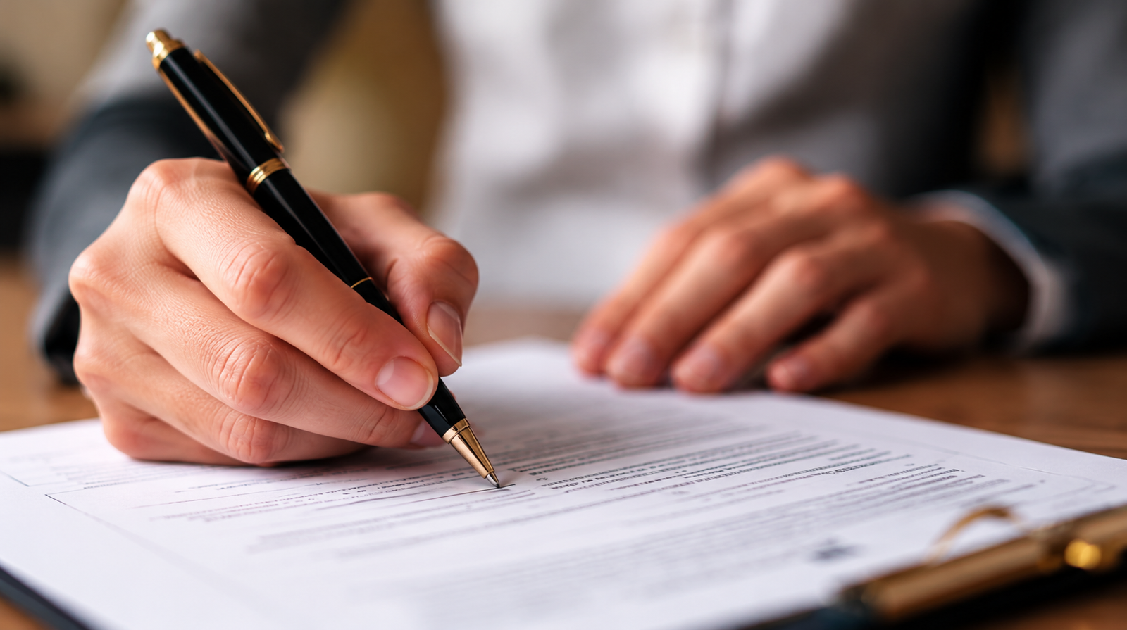 Preparing divorce application documents