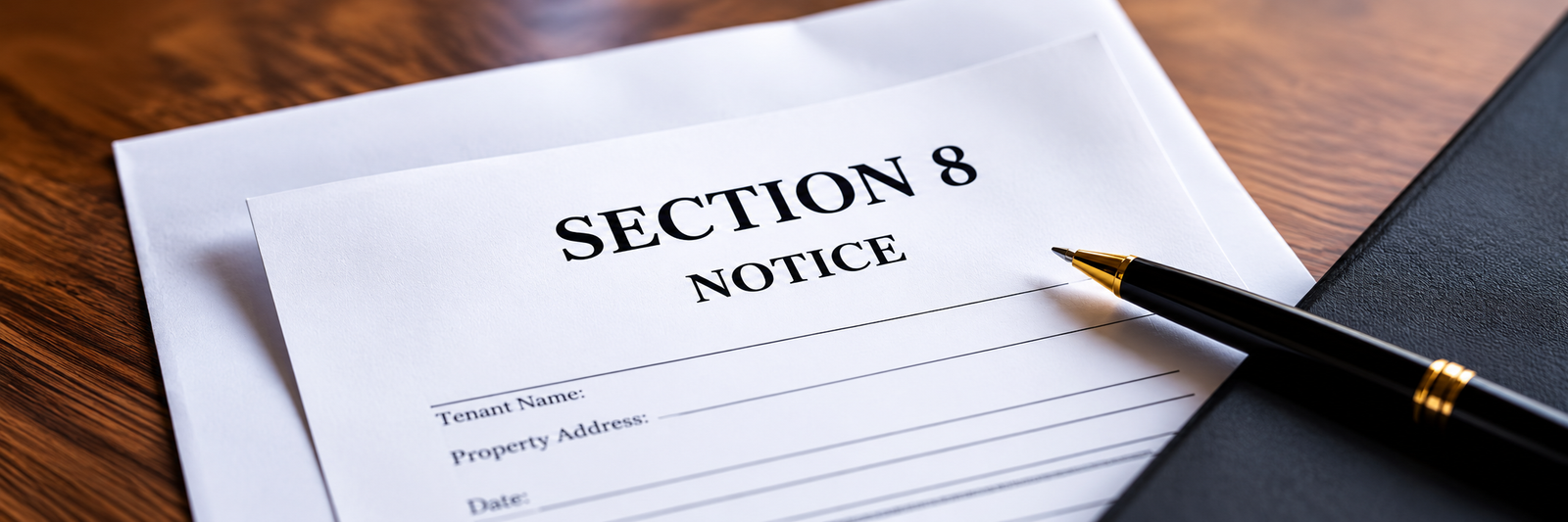Section 8 notice document