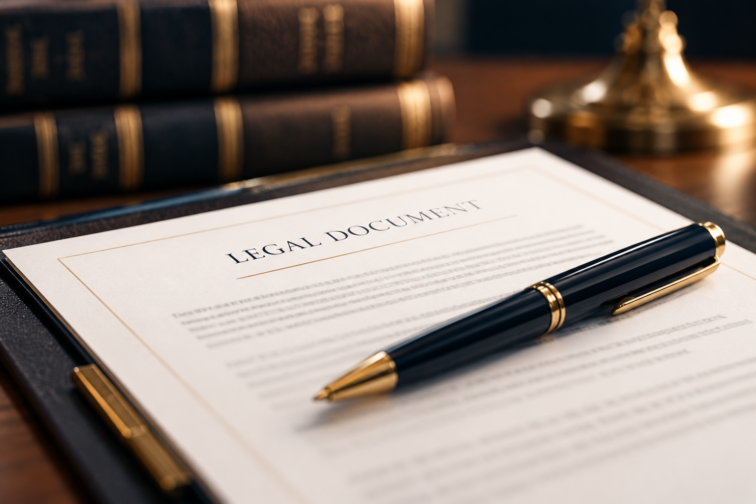 Insolvency legal documents