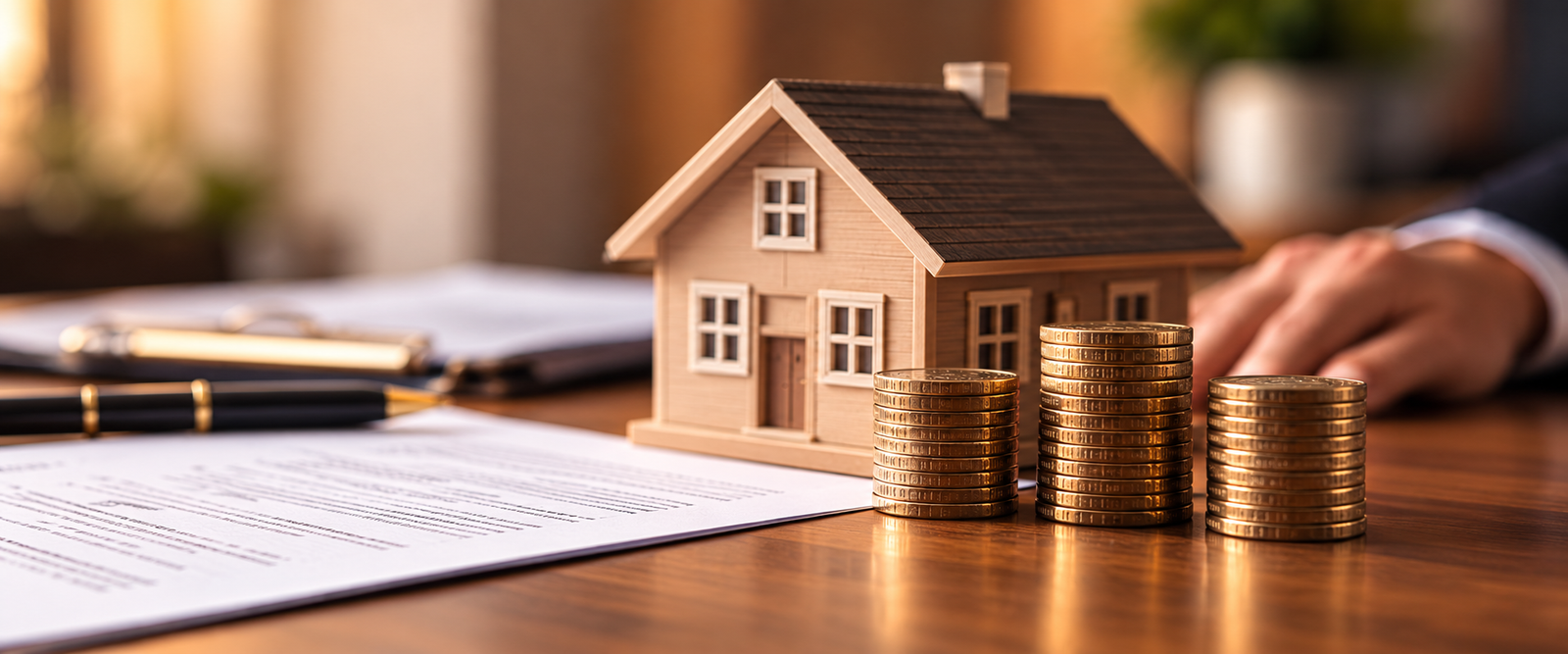 House, savings and financial documents